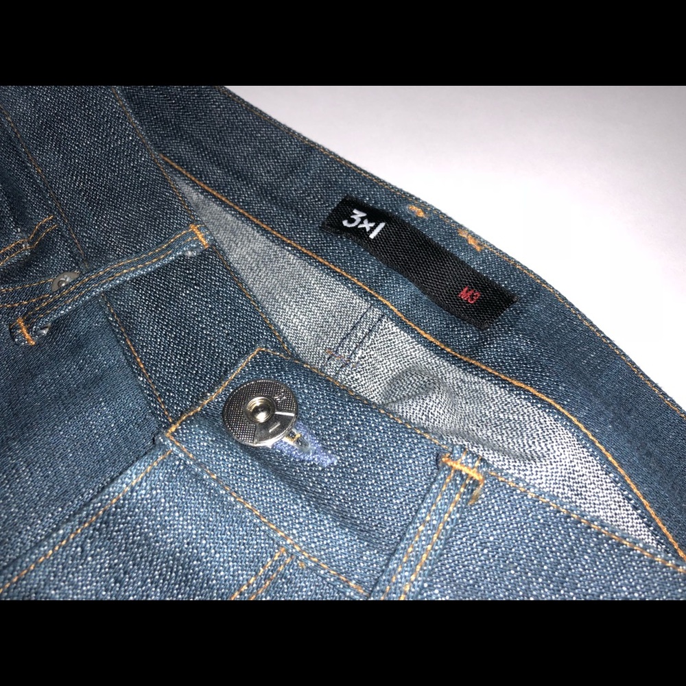3x1 M3 Slim Straight Raw Denim